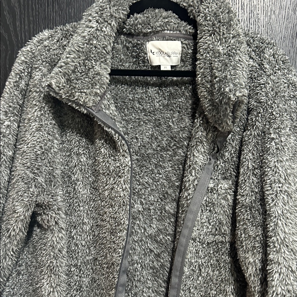Koolaburra Gray Teddy Jacket